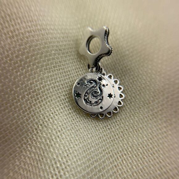 925 Silver Slytherin Harry Potter Charm - Picture 8 of 8